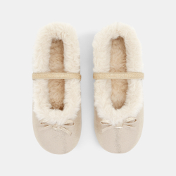 شبشب باليرينا مبطن بالفرو...